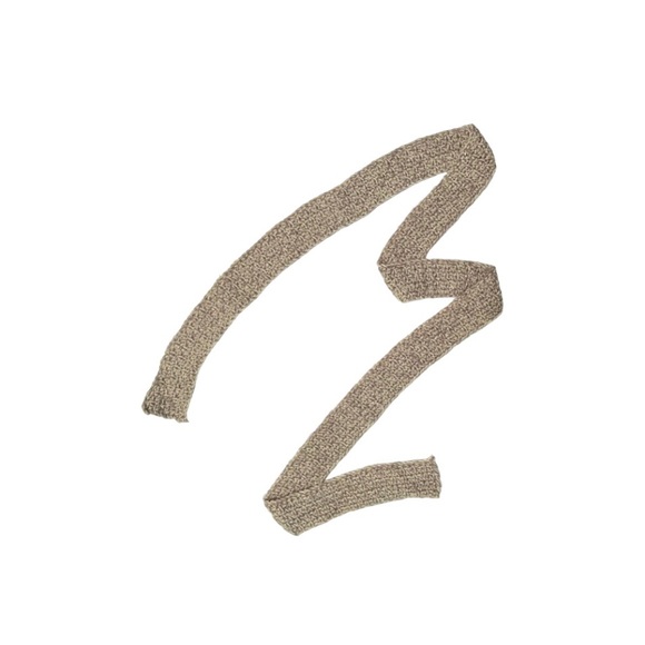 Crochet Skinny Scarf - Picture 2 of 3